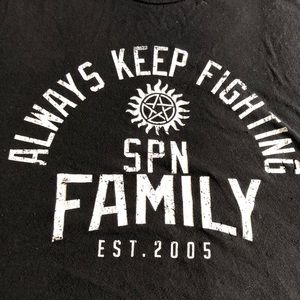 Supernatural Always Keep Fighting SPN Family